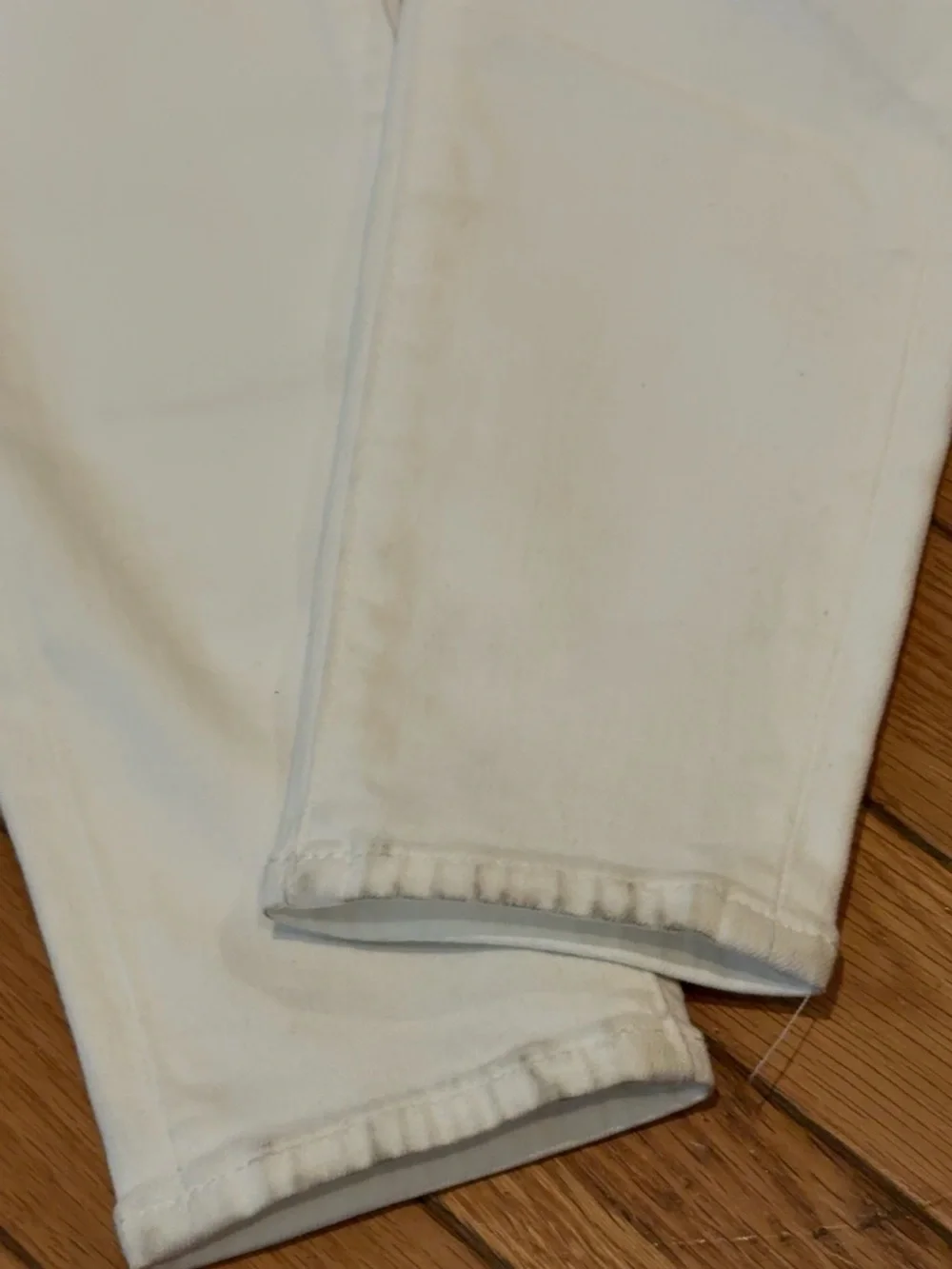 7 For All Mankind White High Waist Ankle Gwenevere, Size 23, NWT - Picture 10 of 10